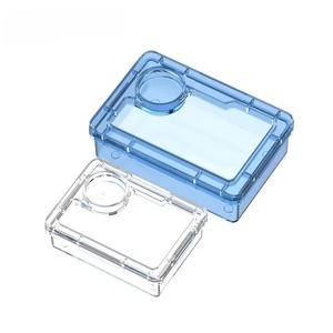 TianboChenghai Anti-Escape Frame Live Reptile & Amphibian Supplies New Blue White Transparent GPPS Plastic Reptile Feeder Bowl - Product Image 2
