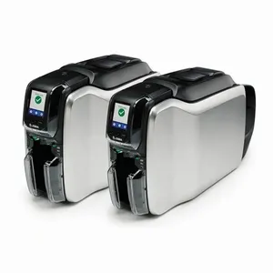 Original Zebra ZC300 Single Side Plastic PVC ID Card Printer