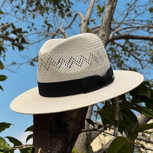 <span class=keywords><strong>Sombrero</strong></span> Panamá Tejido a Mano con Tres Partes de Paja, <span class=keywords><strong>Sombrero</strong></span> <span class=keywords><strong>Fedora</strong></span> de Ala Ancha para Hombre y <span class=keywords><strong>Mujer</strong></span>, <span class=keywords><strong>Sombrero</strong></span> de Paja Clásico Blanco - Product Image 3
