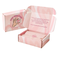 Boîte d'expédition en carton ondulé personnalisée avec logo, prix d'usine, recyclable, pour l'emballage de vêtements