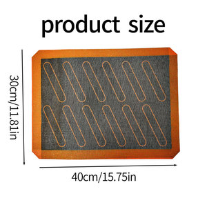 Tapete de Silicona Hueco para Hornear, Tapete Antiadherente para Horno, Revestimiento para Hornear Macarons y Pasteles, Herramientas de Repostería, Utensilios de Cocina - Product Image 4