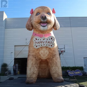 Modelo <span class=keywords><strong>de</strong></span> Perro Caniche Dorado Inflable Gigante Realista para Negocios <span class=keywords><strong>de</strong></span> Mascotas/Granjas/Cosechas/Festivales <span class=keywords><strong>de</strong></span> Otoño/Mercadotecnia - Product Image 1