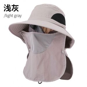 Sombreros de Pesca de Malla Transpirables e Impermeables para Hombre, Estilo Safari Boonie, Protección Solar, Venta al por Mayor - Product Image 4