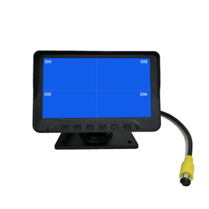 7-inch 4-kênh <span class=keywords><strong>LCD</strong></span> TFT MP5 hiển thị phía trước/phía sau/bên xem xe Video màn hình với đảo ngược Viện trợ và Carplay cho xe buýt xe tải taxi - Product Image 1