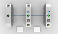 Torniquete de Control de Acceso Industrial ESD - Puerta de Seguridad Antiestática para Cuartos Limpios y Fábricas