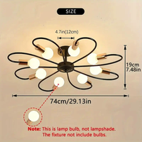 Plafonnier LED moderne pour chambre à coucher, salon, salle à manger, lustre suspendu, luminaires de maison, lampe lustre
