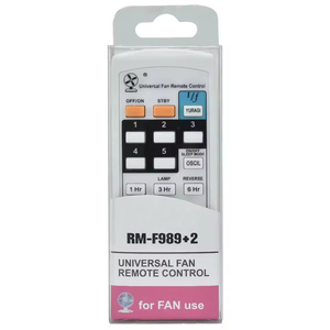 รีโมทคอนโทรลอเนกประสงค์รุ่นใหม่ HUAYU RM-F989+2 สำหรับพัดลมเพดานและพัดลมติดผนังยี่ห้อ Midea - Product Image 2