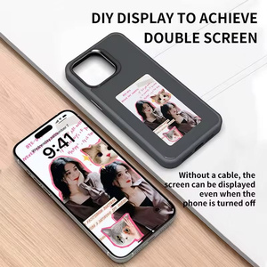 เคสโทรศัพท์มือถือ DIY Smart <span class=keywords><strong>NFC</strong></span> หน้าจอแสดงผลสี พร้อม OEM ป้องกันการกระแทก สำหรับ iPhone16 15 <span class=keywords><strong>14</strong></span> 13 <span class=keywords><strong>Pro</strong></span> <span class=keywords><strong>MAX</strong></span> - Product Image 4