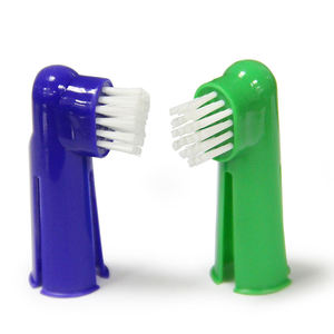 Kit de cuidado bucal para mascotas, cepillo de dientes de plástico ecológico para perros y gatos - Product Image 5