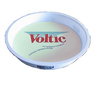 Imprinting Vente en gros Plateaux ronds en plastique bon marché Plateau de service à boissons antidérapant pour bar - Product Image 3