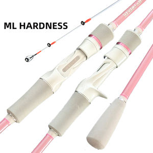 Canne à pêche ALPHA <span class=keywords><strong>2</strong></span> m 117g Ultralégère ML Haute Dureté en Carbone pour la Pêche au Calamar avec Poignée en EVA pour la Pêche à la Traîne - Product Image 2