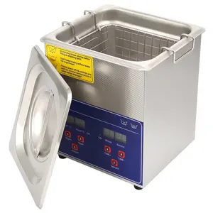 2L Household Ultrasonic Cleaner with Stainless Steel Body and Tank Industrial Ultrasonic Cleaner