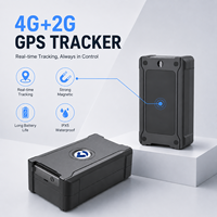 Rastreador GPS Inalámbrico 4G LTE, Dispositivo de Rastreo de Activos Vehiculares con Fuerte Imán, Batería de Larga Duración, Localizador en Tiempo Real