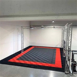 Dalles de sol en PP amovibles en gros, haute résistance, à emboîtement, pour l'esthétique automobile, les stations de lavage 4S, faciles à déplacer et à reconfigurer - Product Image 2