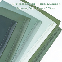 Porte-documents en plastique épais imperméable en forme de L, format A4, organisateur personnalisé avec logo, porte-documents de bureau