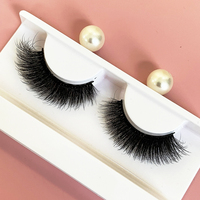 Faux cils à bande transparente 3D en vison synthétique, personnalisables avec logo, vente en gros, cils super volumineux, fournisseur