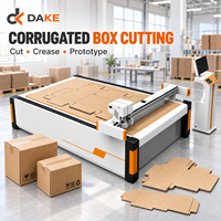 CNC Digitale Snijmachine voor Golfkarton dozen en verpakkingsmaterialen