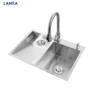 Recién llegado, lavabo de lavandería, balcón, fregadero de acero inoxidable 304 para el hogar con lavabo de Tabla de lavar - Product Image 2