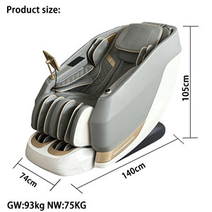 Fauteuil Zéro Gravité 4D en Cuir PU de Luxe, Haute Qualité, Commande Vocale, Suivi Intelligent, Certifié CE, ZP-189, Personnalisable - Product Image 5