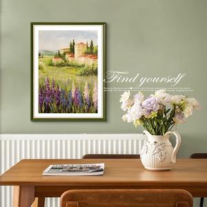 Estilo europeo moderno fresco sala de estar lienzo decorativo pintura restaurante colgante <span class=keywords><strong>Monet</strong></span> primavera brisa paisaje arte al óleo - Product Image 4