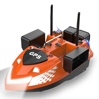 Bateau de pêche à la carpe RC en plastique V802 Pro avec 160 positions, navigation GPS, sonar 500M, 4 compartiments, pilote automatique et moteur haute puissance