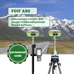 מקלט <span class=keywords><strong>GPS</strong></span> מדגם FOIF A90 עם קוד קבוע, מכשיר מדידה נייח ונייד <span class=keywords><strong>RTK</strong></span> בעל דיוק גבוה למכירה - Product Image 1