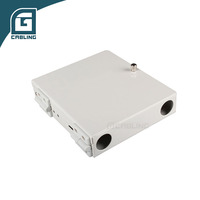 Boîte de terminaison de fibre optique Gcabling FTTH FDB Terminal Fibra Optica Boîte de distribution de fibre optique ODN 8 ports Intérieur 8 Core ODF