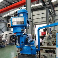 Fraiseuse à genouillère robuste X6325D, course de 800 mm, moteur 5 CV, tête de fraisage taïwanaise, rectification de précision