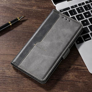 Para Laudtec Business Simple Cartera de cuero Tarjeta Funda para teléfono móvil para <span class=keywords><strong>Poco</strong></span> <span class=keywords><strong>M4</strong></span> <span class=keywords><strong>Pro</strong></span> 5G Carcasa protectora a prueba de golpes Sjk1000 - Product Image 2