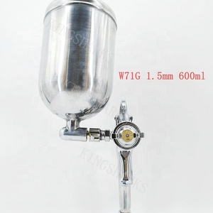 Pistolet de peinture économique 600cc W71G 1.5mm avec gobelet latéral en métal et buse 1.5 W71 71 – Pratique et abordable - Product Image 3