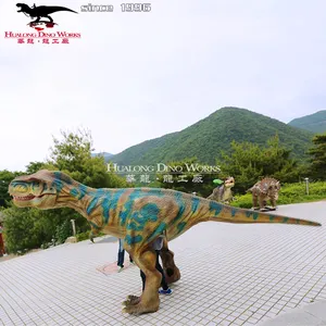 Satılık dinozor gerçekçi dinozor kostüm yaşam boyutu iyi fiyat ile yürüyüş