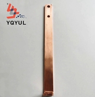 YULIAN électricité cuivre solide barre omnibus cuivre plat