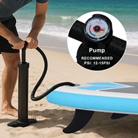 Planche de paddle gonflable portable en PVC Drop Stitch personnalisée pour sports nautiques, surf, stand-up paddle et pêche