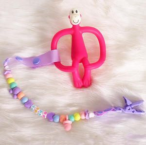 Chupete de plástico para bebé, Clips de chupete para pezón, soporte para chupete, <span class=keywords><strong>barato</strong></span>, venta al por mayor - Product Image 2