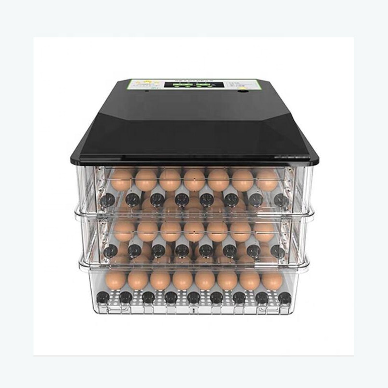 Mini çift güç 64 yumurta tavuk Broiler güvercin yumurta kuluçka otomatik brooder kümes hayvanları için kuluçka makinesi