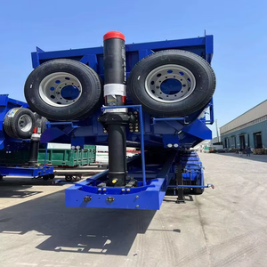 Semirremolque Volquete Hidráulico de 3 Ejes con Forma de U de Acero ZHONGSHENGTIANQI, Capacidad de Carga de 40 kg, Shandong Heavy - Product Image 2