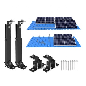 Système de montage solaire FarSun, structure réglable, supports de rail pour toits plats - Product Image 3