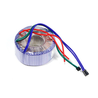 Transformateur toroïdal homologué CE ROHS pour machines CNC, générateurs UPS, monophasé, entrée 100 VAC, haute efficacité, bobinage en cuivre