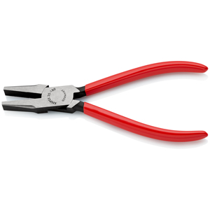 KNIPEX 20 01 180 Alicates de mecánico con puntas rectas y planas recubiertas de resina sintética atramentizada negra 180 mm - Product Image 2