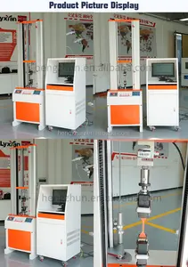Máquina de teste de tração de liga de alumínio, máquina de teste de tração de cinto de segurança de 10 toneladas, teste universal