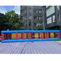 Velaze gonflable amovible, rouge et bleu, 39 pieds, 2020g, pour le camping