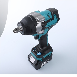 Llave <span class=keywords><strong>de</strong></span> <span class=keywords><strong>Impacto</strong></span> Hidráulica sin Escobillas <span class=keywords><strong>de</strong></span> Alto Torque <span class=keywords><strong>de</strong></span> 700N <span class=keywords><strong>para</strong></span> Uso Industrial/Bricolaje, <span class=keywords><strong>Batería</strong></span> <span class=keywords><strong>de</strong></span> 21V y 3000mAh, Yunque <span class=keywords><strong>de</strong></span> 1 Pulgada Incluido - Product Image 6