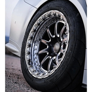 Rines Forjados Multi-Rayos 5x120 5x114.3 5x112 6X139.7 6x127 <span class=keywords><strong>15x10</strong></span>, Diseño Cóncavo con Beadlock, para Ford, BMW M3 M4, Mustang, Jeep - Product Image 1