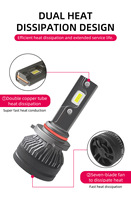 Ampoules de phare LED de voiture haute puissance Canbus T50 14000lm 120w H11 h8 h9 phare LED de voiture 6000k meilleur phare LED de voiture