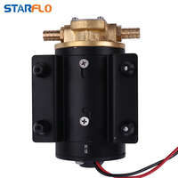 STARFLO FP-12 12V / 24V DC 14LPM Pompe de transfert de carburant Système de lubrification hydraulique automatique électrique Petite pompe à engrenages d'huile