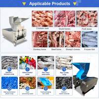Broyeur Électrique Automatique en Acier Inoxydable pour Viande de Porc, Mini Viande de Buffle, Os et Mâchoires – Machine à Broyer et à Écraser
