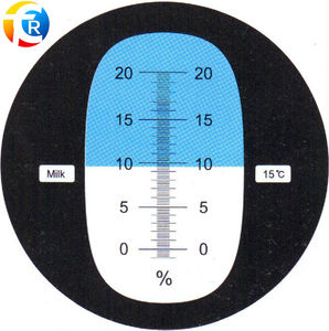Refractómetro de leche, equipo de prueba de leche ATC, rango de 0-20% escala de leche, estilos de aluminio puro, fácil de probar - Product Image 2
