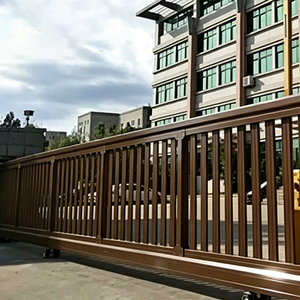 <span class=keywords><strong>Portail</strong></span> <span class=keywords><strong>Coulissant</strong></span> Cantilever en Alliage d'Aluminium de Haute Qualité pour Villa, <span class=keywords><strong>Portail</strong></span> d'Entrée Électrique pour Allée, <span class=keywords><strong>Portail</strong></span> de Propriété avec Confidentialité Renforcée - Product Image 4
