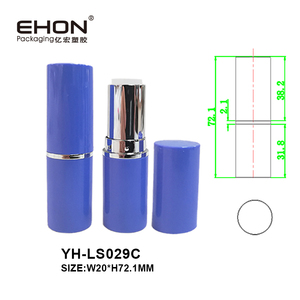 Tubes de baume à lèvres avec revêtement UV couleur injectée, conteneurs de rouge à lèvres en aluminium/plastique, tubes vides avec impression sérigraphique et marquage à chaud - Product Image 2