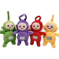 Peluches Kawaii douces de 20 cm (8 pouces) Teletubbies, jouets en peluche de personnages de dessins animés pour machines à griffes, vente en gros, cadeaux pour enfants